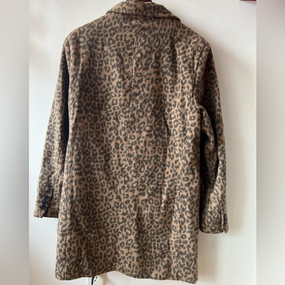 D/Struct UNISEX LEOPARD PRINT COAT | LEOPARD PRINT - Picture 6 of 6